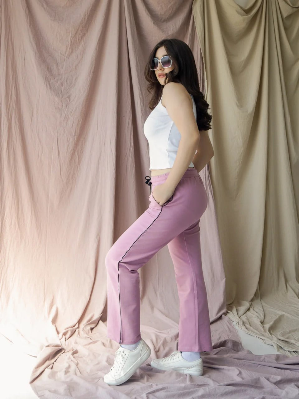 Pantaloni bumbac femei