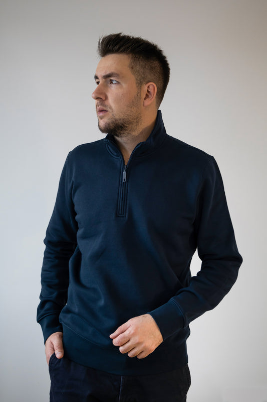 Hanorac bumbac organic cu fleece 350