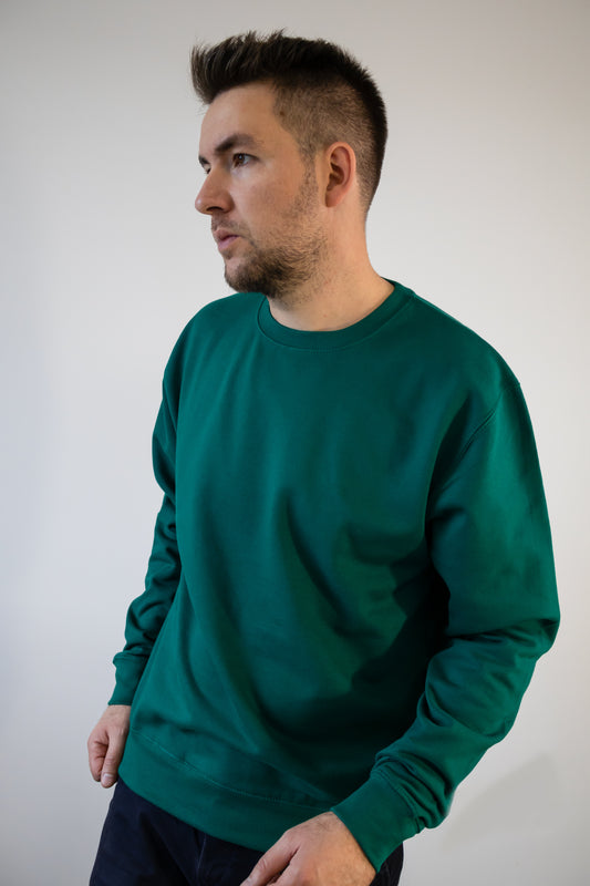 Hanorac Bluza bumbac organic,  unisex cu fleece 300