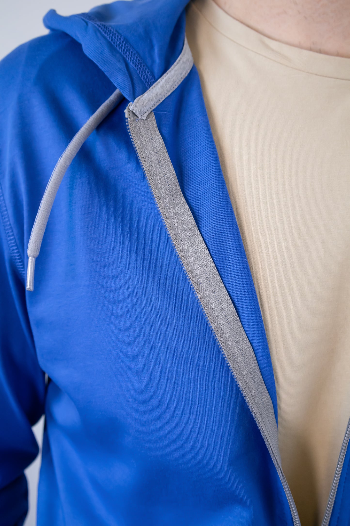 Hanorac unisex subțire primăvară-vară Royal Blue