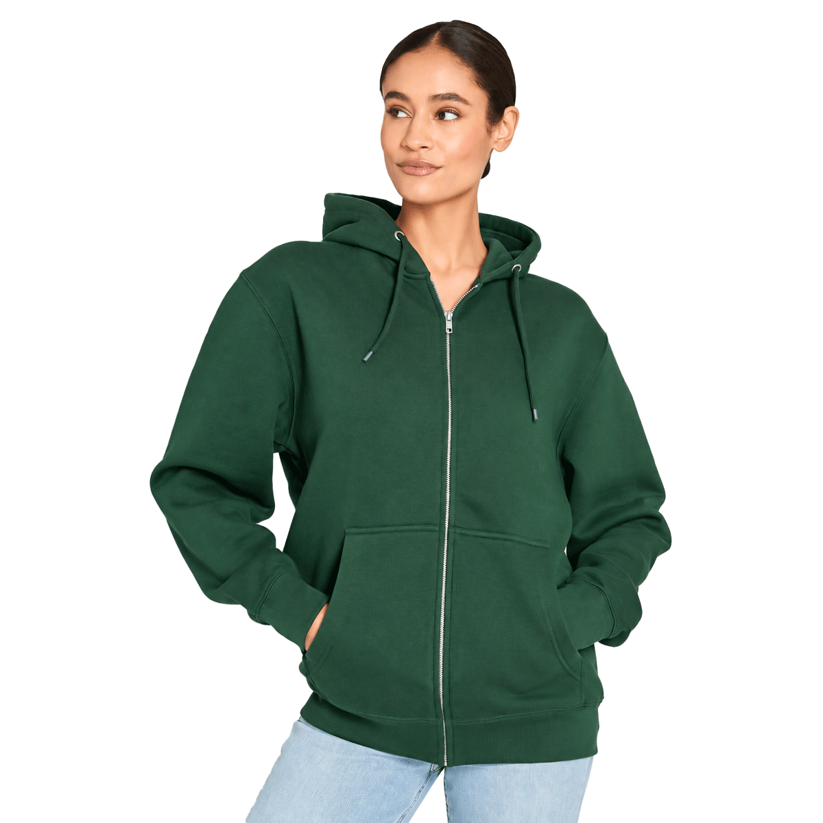 Hanorac unisex cu fermoar Core