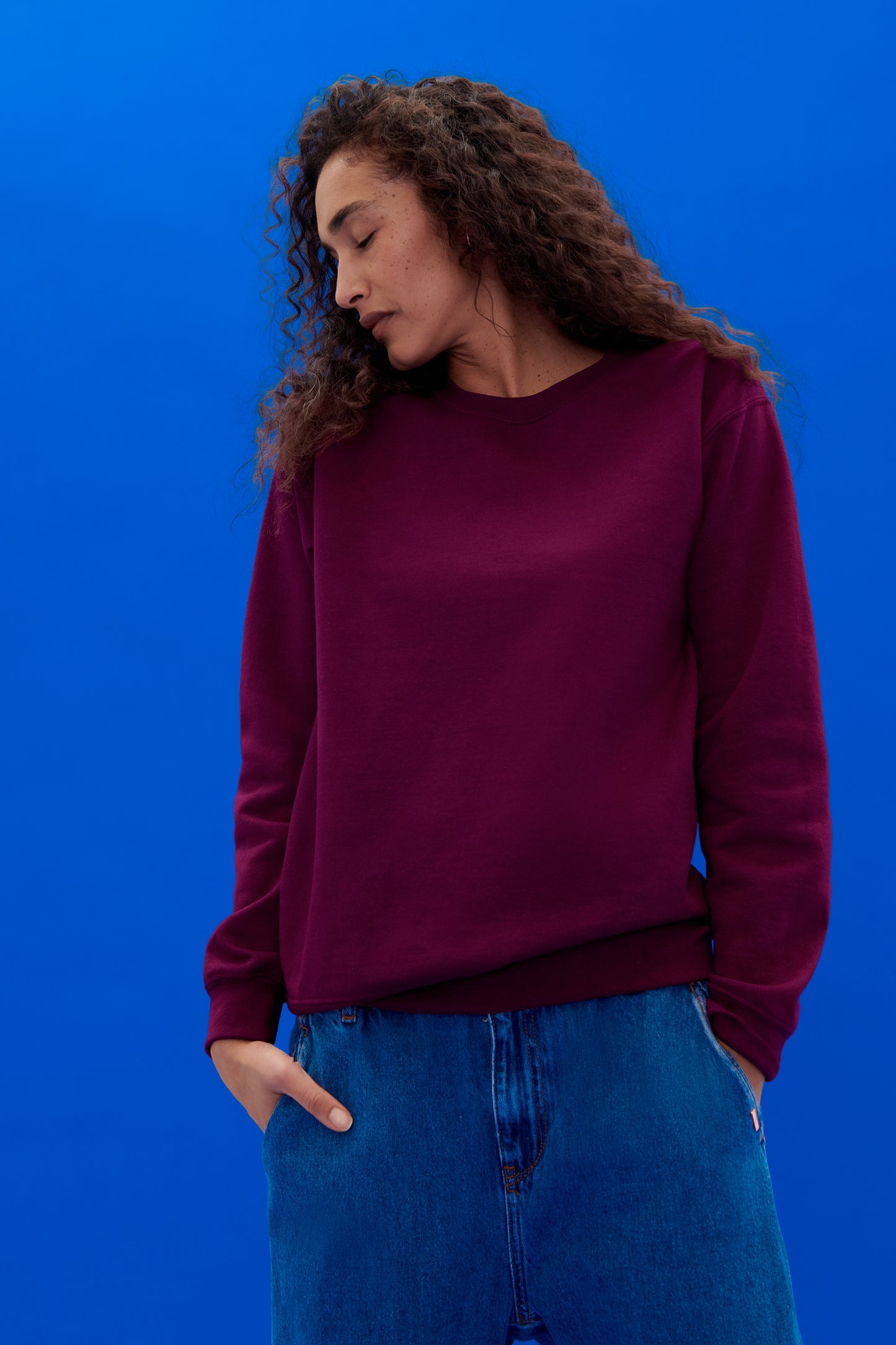 Bluză unisex bumbac cu fleece 300