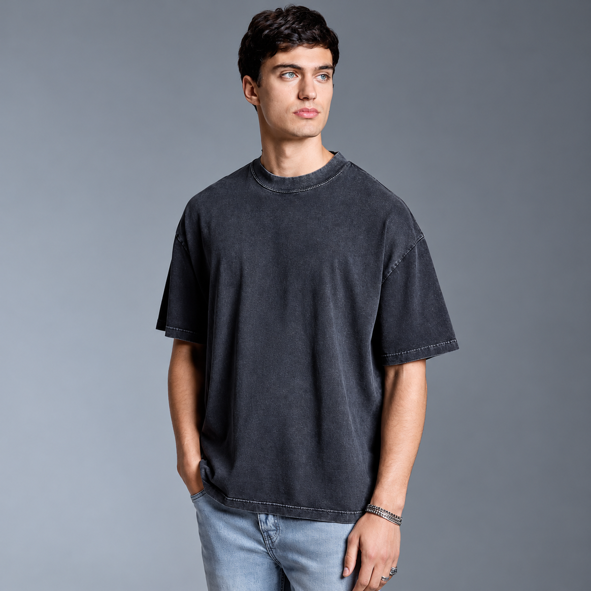 Tricou unisex King, heavy cotton, oversize