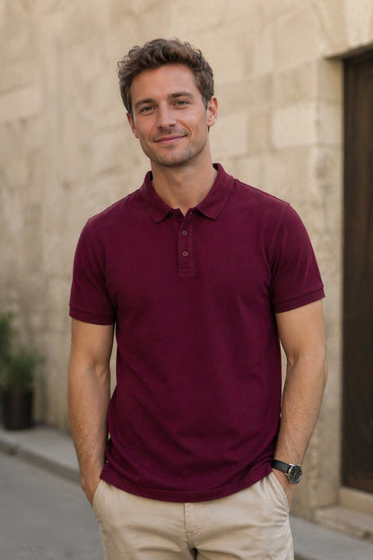 Tricou Polo Incandescent Grenad