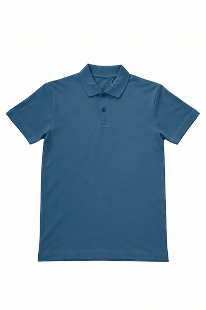Tricou Polo Incandescent Blue