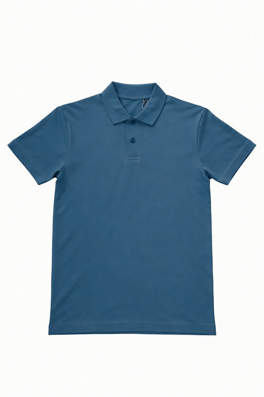 Tricou Polo Incandescent Blue