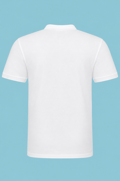 Tricou Polo Business, Alb