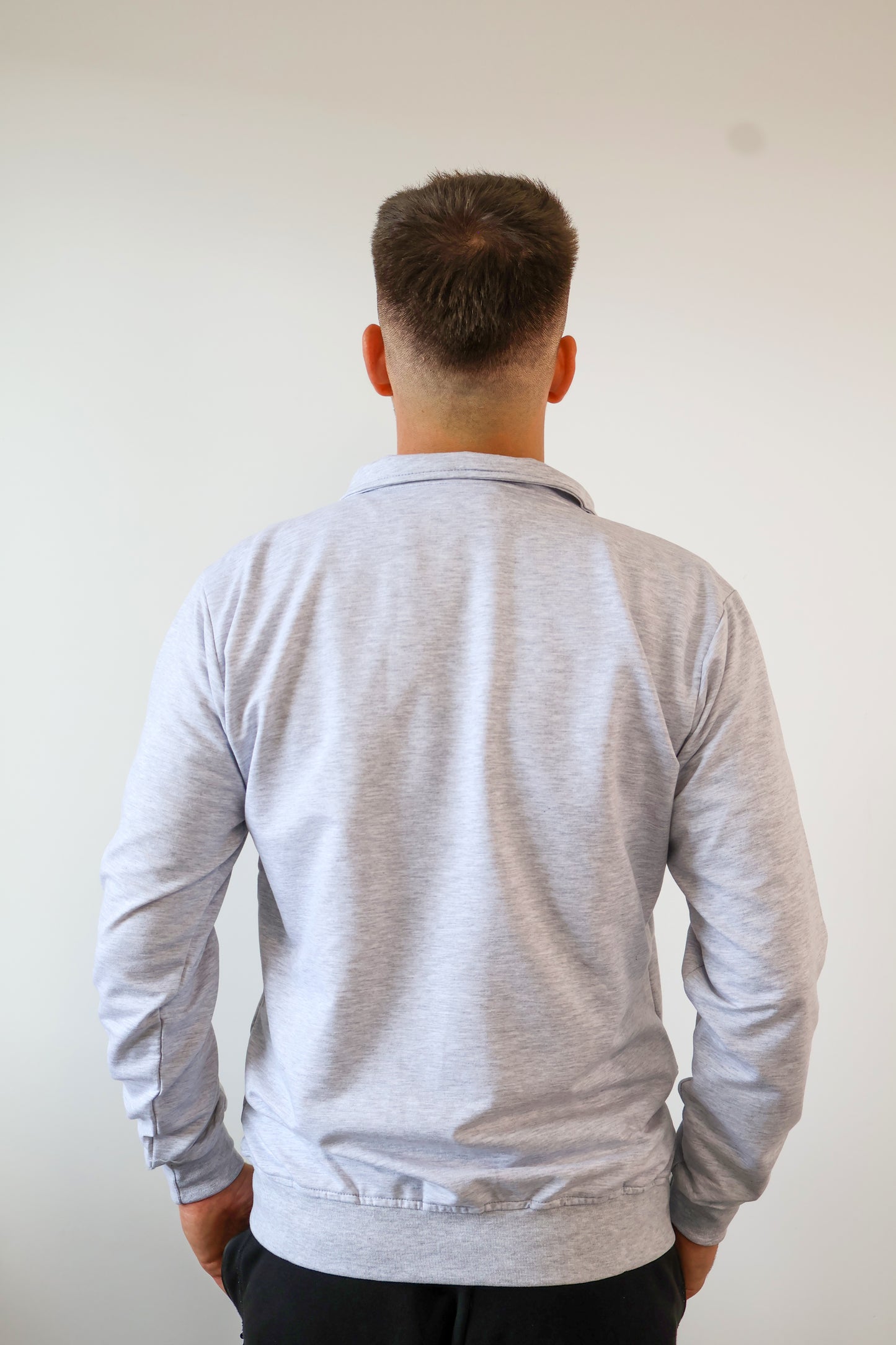 Hanorac tip jachetă smart-casual Gri