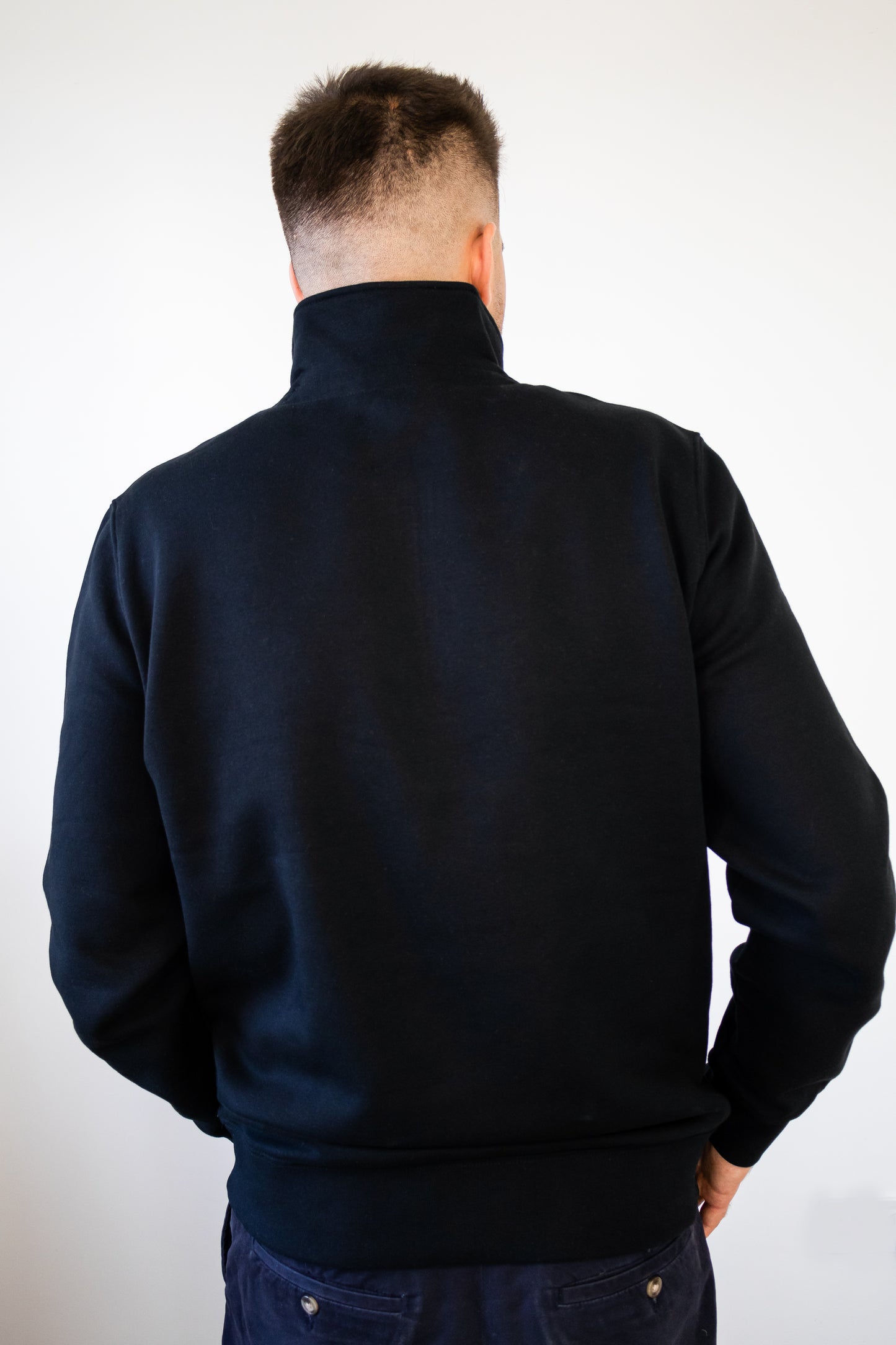 Hanorac bumbac organic cu fleece 350