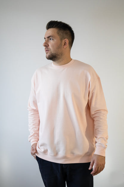 Bluză oversize bumbac,  unisex cu fleece 300