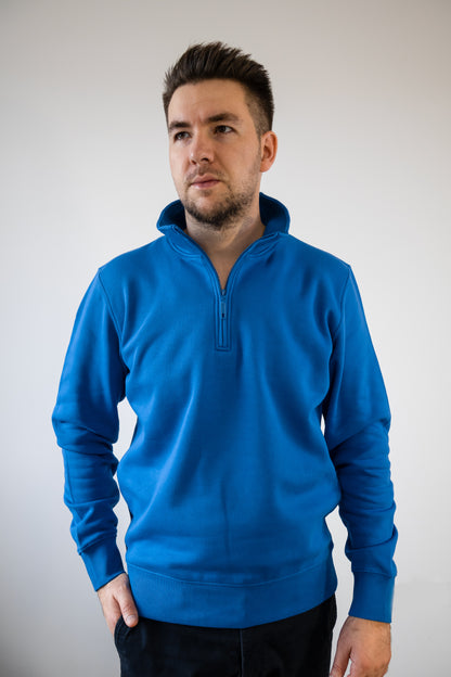 Hanorac bumbac organic cu fleece 350