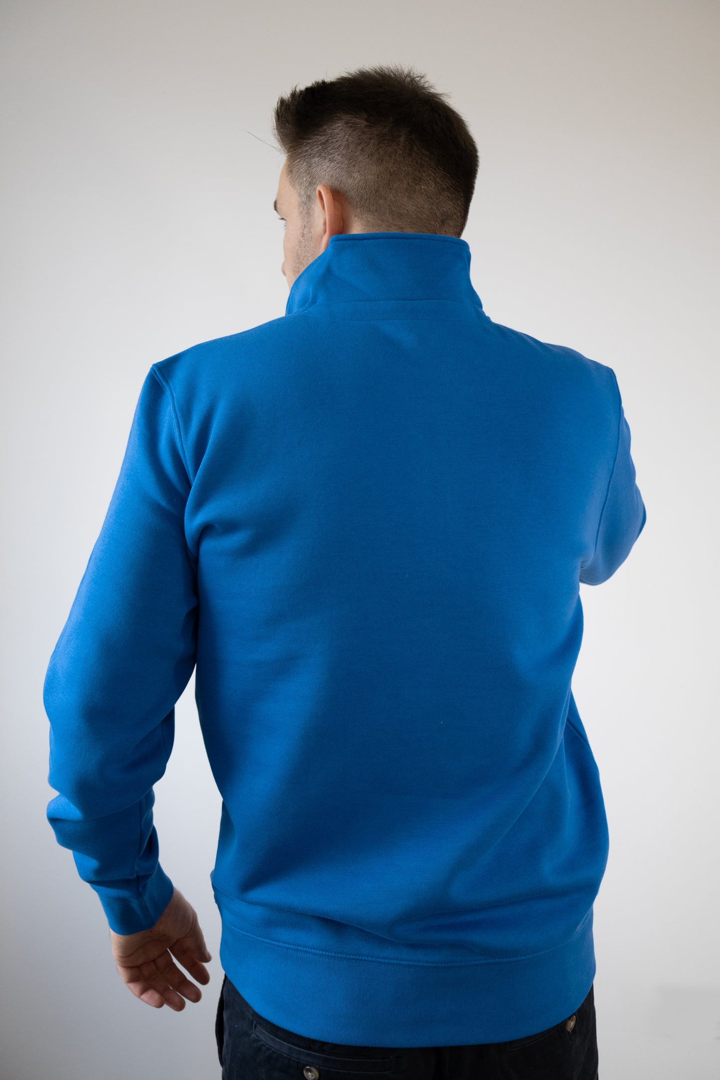 Hanorac bumbac organic cu fleece 350