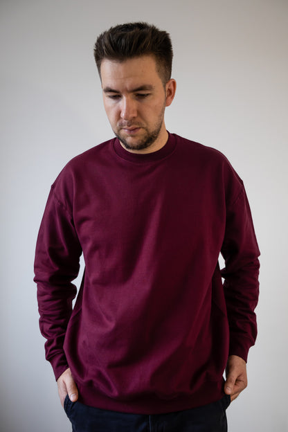 Bluză unisex bumbac cu fleece 300