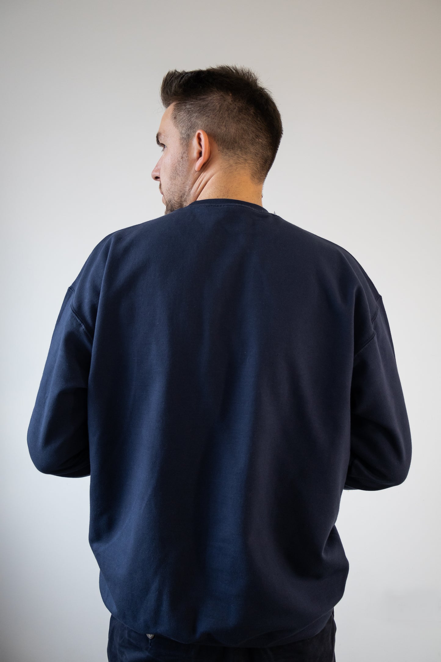 Bluză oversize bumbac,  unisex cu fleece 300