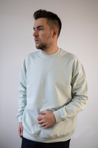 Bluză oversize bumbac,  unisex cu fleece 300