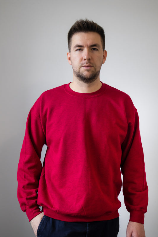 Bluza Unisex Heavy Blend Rosu