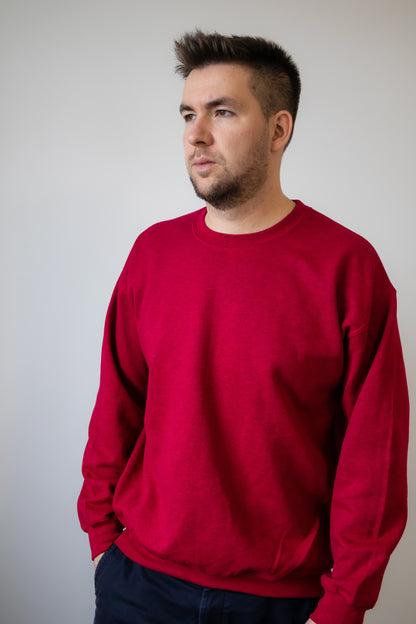 Bluza Unisex Heavy Blend Rosu