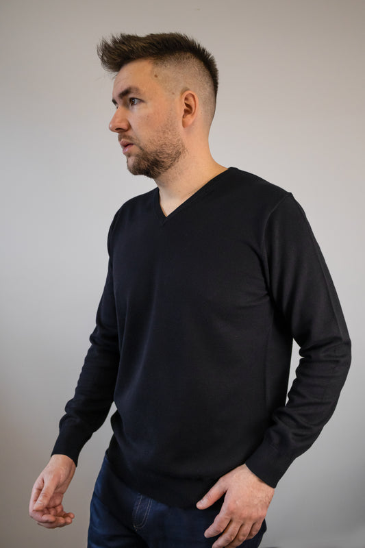 Pulover Legend guler V negru