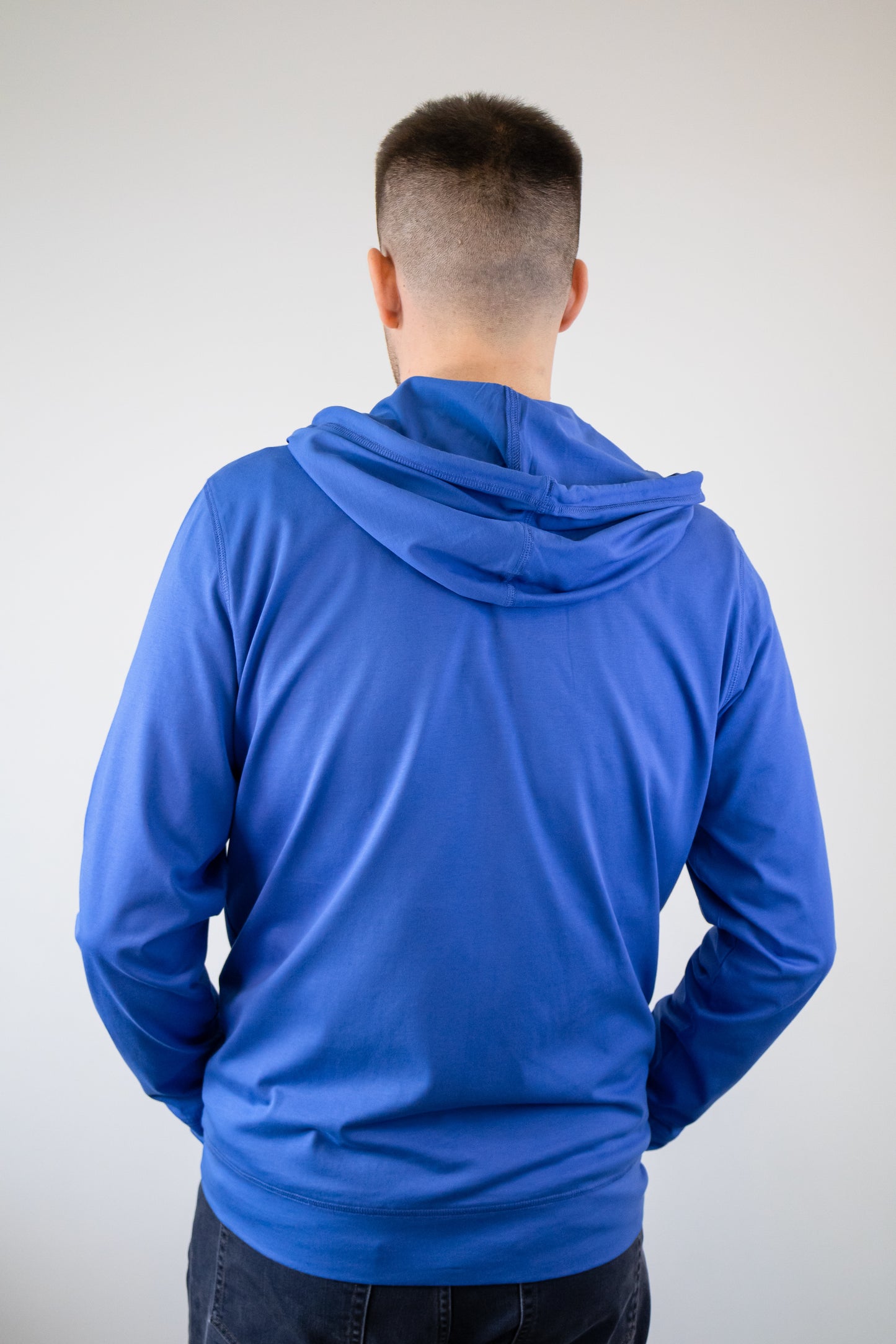 Hanorac unisex subțire primăvară-vară Royal Blue