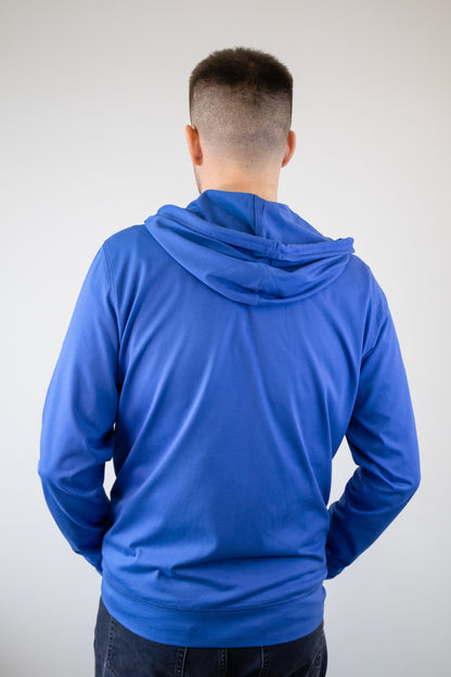 Hanorac unisex subțire primăvară-vară Royal Blue