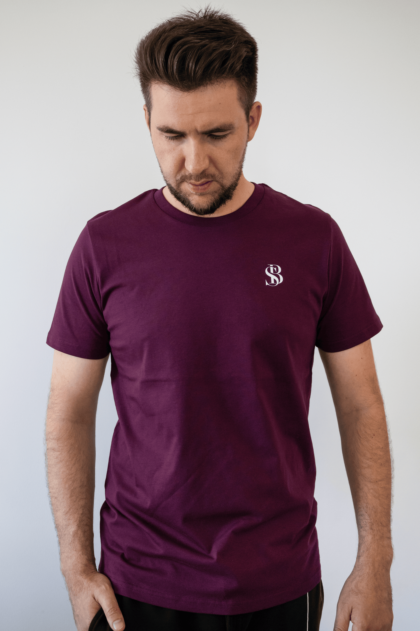 Tricou unisex Craft, Prună imperială