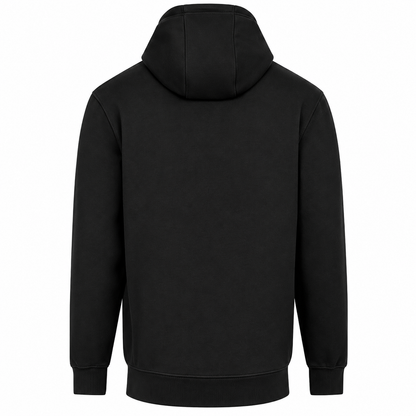 Hanorac cu fermoar premium Wild, Negru