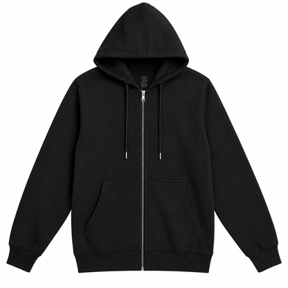 Hanorac unisex cu fermoar Core
