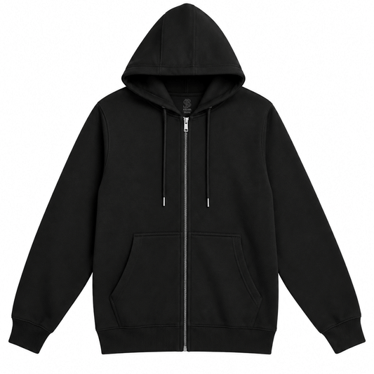 Hanorac unisex cu fermoar Core