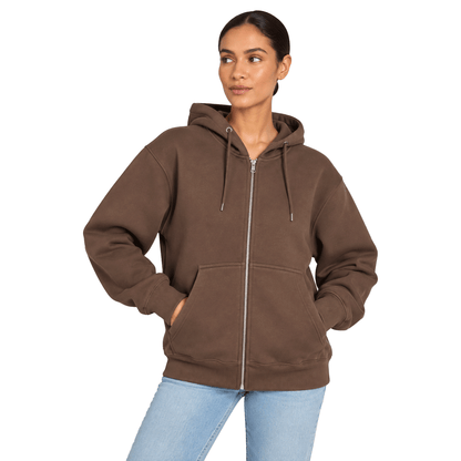 Hanorac unisex cu fermoar Core