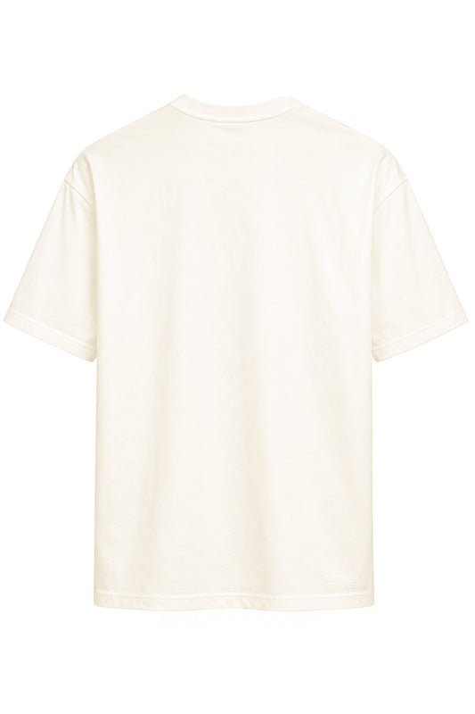 Tricou unisex oversize model Swag, Alb Unt
