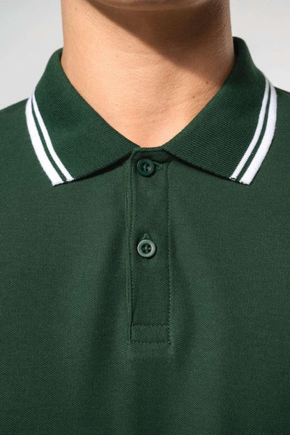Tricou Polo Nord, Forest Green