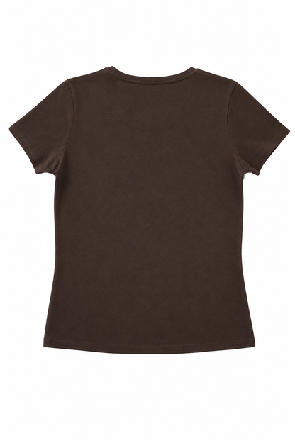 Tricou damă Soft Touch, maro