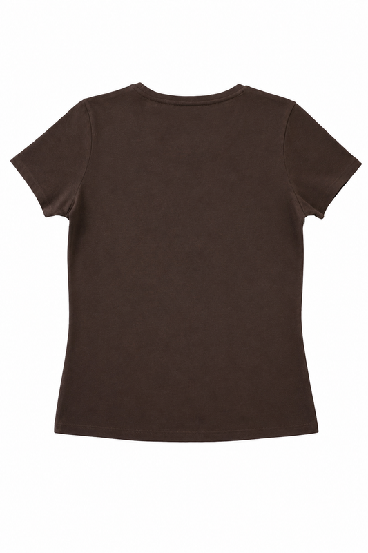 Tricou damă Soft Touch, maro