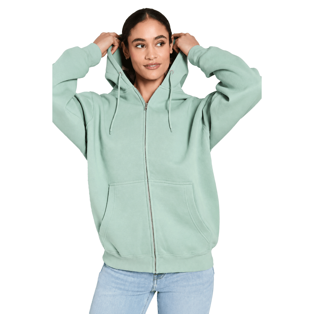 Hanorac unisex cu fermoar Core