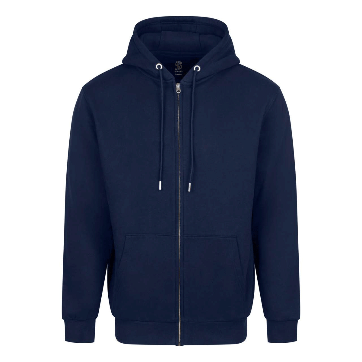 Hanorac cu fermoar premium Wild, Navy