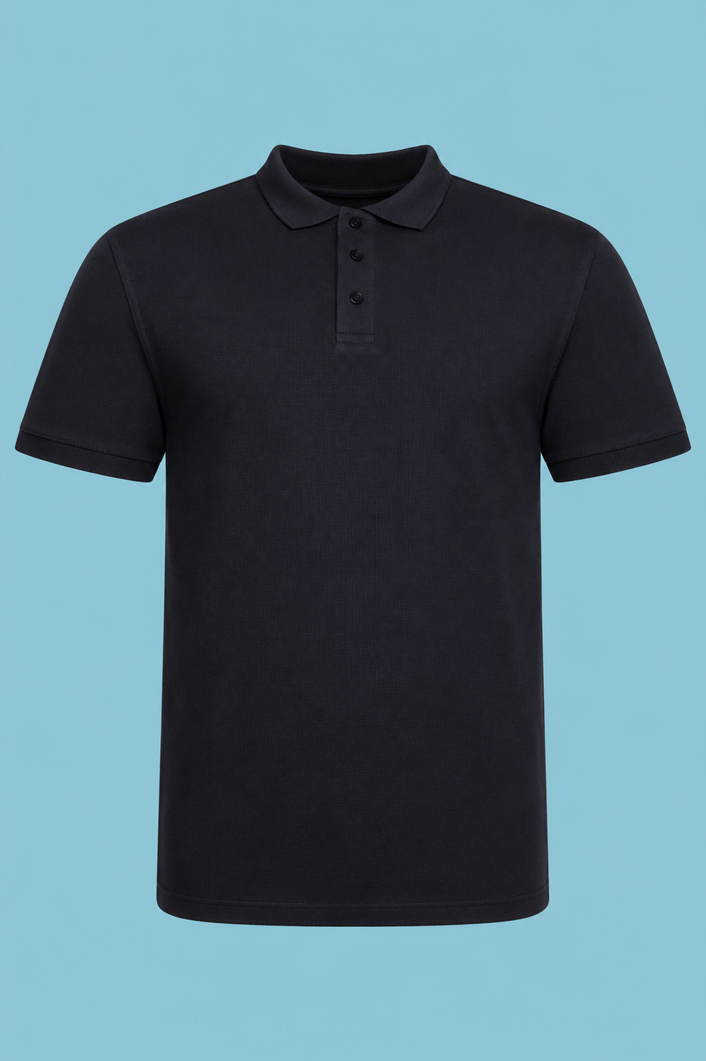 Tricou Polo Business, Negru