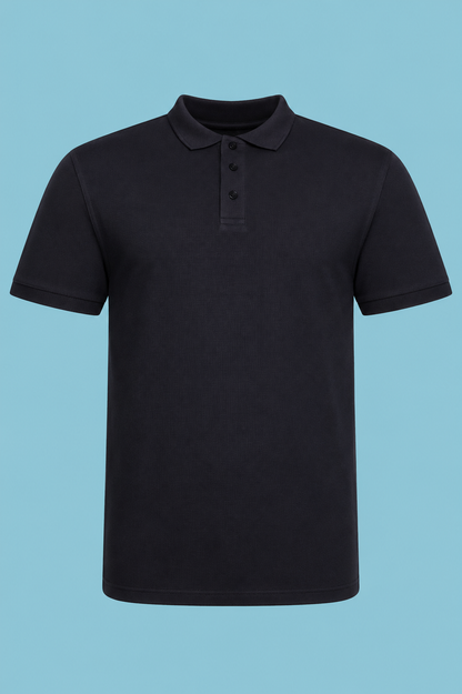 Tricou Polo Business, Negru