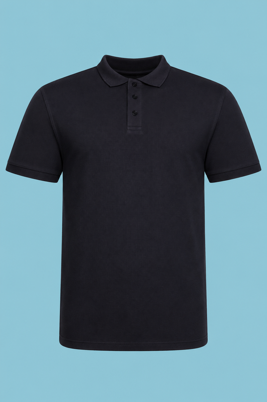 Tricou Polo Business, Negru
