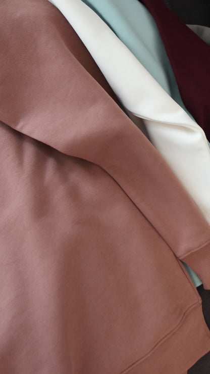 Hanorac Bluza bumbac organic, eco-friendly unisex cu fleece 400