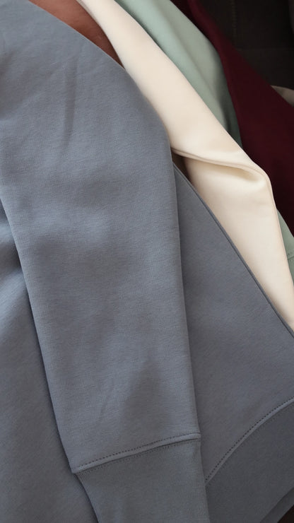 Hanorac Bluza bumbac organic, eco-friendly unisex cu fleece 400