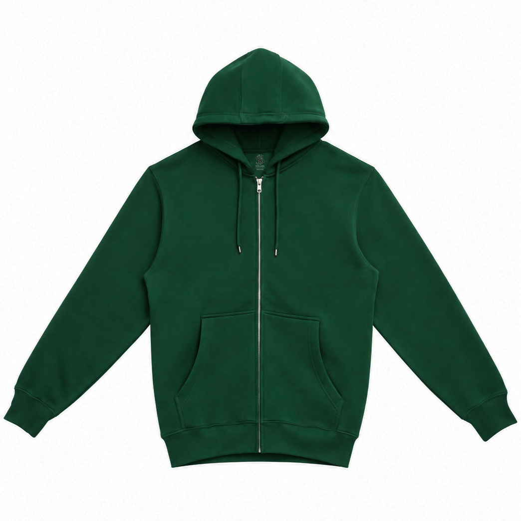 Hanorac unisex cu fermoar Core