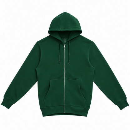 Hanorac unisex cu fermoar Core