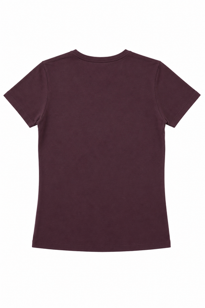 Tricou damă Soft Touch, wine